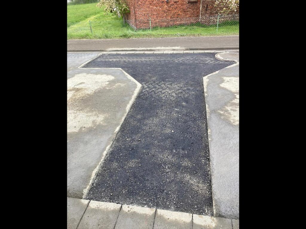 Strassenbau und Kanalarbeiten, Baggerarbeiten