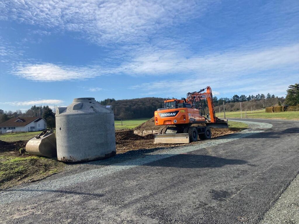 Baggerabeiten und Erdarbeiten